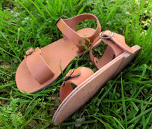 Camel Sandals Model 1 leather sole