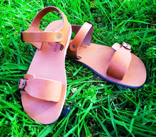 Camel Sandals Model 1 leather sole
