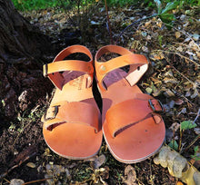 Camel Sandals Model 1 leather sole