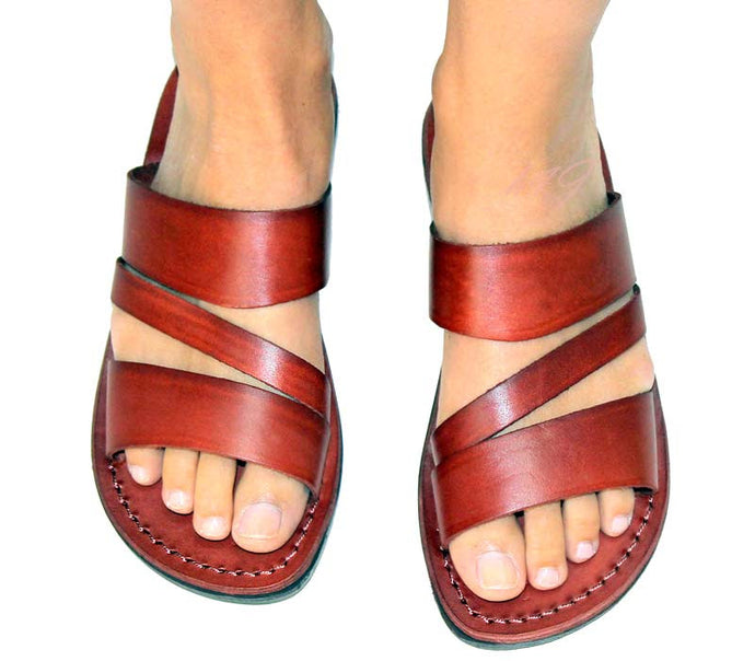 Camel Sandals Model 9 leather sole
