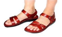 Camel Sandals Model 7 leather sole
